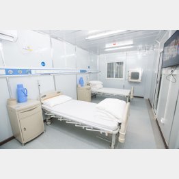 １０日で完成した雷神山医院（Ｃ）新華社／共同通信イメージズ