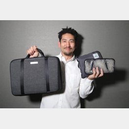 左がモビケース、右がベターバックセラピー（提供写真）