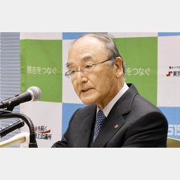 3月には日本商工会議所の三村明夫会頭が「中小倒産防止へ支援拡充を」と訴えていたが…（Ｃ）共同通信社