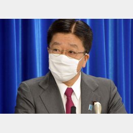 「無検査」でいいのか（加藤厚労相）／（Ｃ）共同通信社