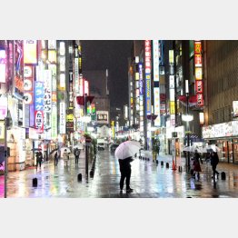 シノギに特殊詐欺を採用するしかないのか（東京・新宿歌舞伎町の夜）／（Ｃ）日刊ゲンダイ