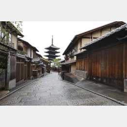 京都も誰ひとりいない（Ｃ）共同通信社