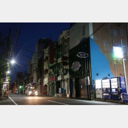 ネオンが消えた東京・吉原（Ｃ）日刊ゲンダイ
