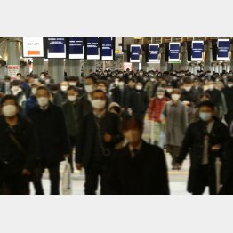 新型コロナの終息は見えない（Ｃ）日刊ゲンダイ