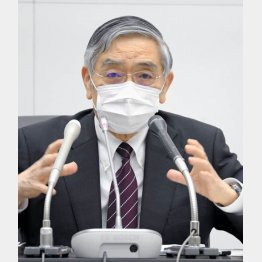 アベクロ心中の覚悟（黒田日銀総裁）／（Ｃ）共同通信社