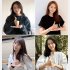 （左上から時計回りに）女優のハン・ヒョジュ、「少女時代」のユナ、女優のハン・ジミン、歌手で女優のペ・スジ（インスタグラムから）