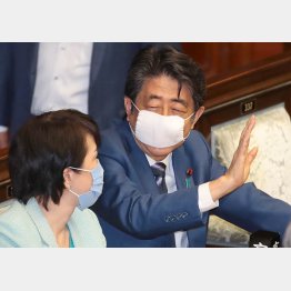 無知で無恥（国会での安倍首相）／（Ｃ）日刊ゲンダイ