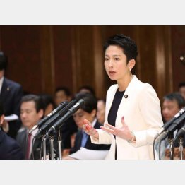 蓮舫参院議員（Ｃ）日刊ゲンダイ