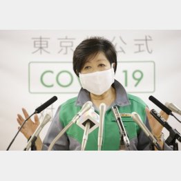 小池都知事は都庁内の慎重論を押し切った（Ｃ）日刊ゲンダイ