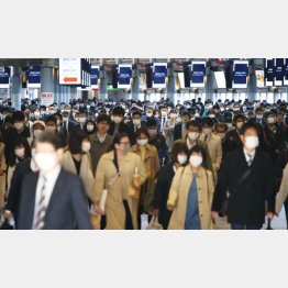 ソーシャル・ディスタンスをどうとるか…（Ｃ）日刊ゲンダイ