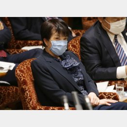 便乗は許さない！（高市早苗総務相）／（Ｃ）日刊ゲンダイ