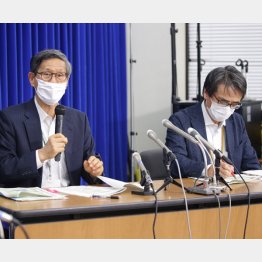 専門家会議の尾身茂副座長と脇田隆字座長（Ｃ）日刊ゲンダイ