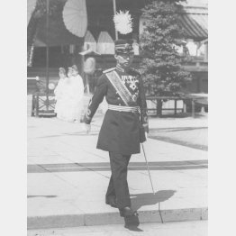 秩父宮は東條に3度質問状を出した（日本電報通信社撮影）