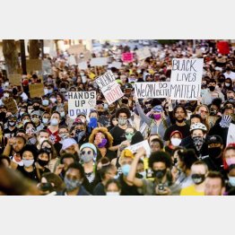 全米で起こった人種差別反対デモ（Ｃ）AP＝共同