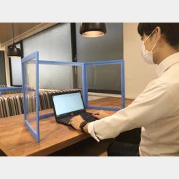 モバイルパーテーション（提供写真）