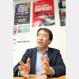 eスポーツコミュニケーションズの筧誠一郎代表（Ｃ）日刊ゲンダイ