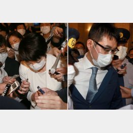 焦点は自民党から流れた1億5000万円（河井案里参院議員と河井克行前法相・夫妻）／（Ｃ）日刊ゲンダイ