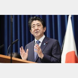観光旅行を奨励（安倍首相）／（代表撮影）