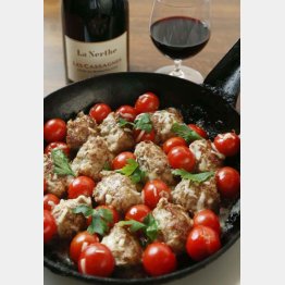 合う酒＝しっかりめの赤ワイン（Ｃ）日刊ゲンダイ