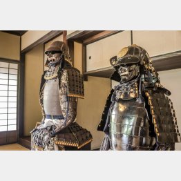 立派な甲冑が（提供写真）