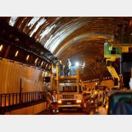 インフラ工事が加速する（Ｃ）共同通信社