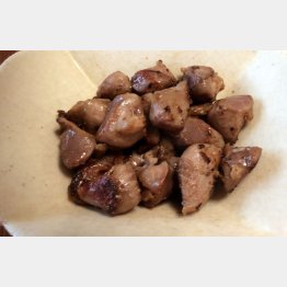 砂肝の塩炒め（Ｃ）日刊ゲンダイ