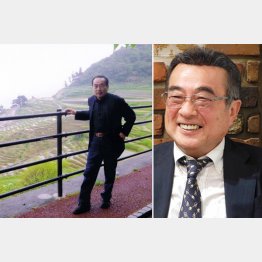 石川県の白米千枚田で（小菅光行さん）／（提供写真）