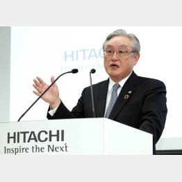 選択と集中を徹底した（日立製作所の東原敏昭社長）／（Ｃ）日刊ゲンダイ