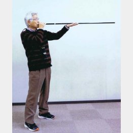 これがスポーツ吹き矢（提供写真）