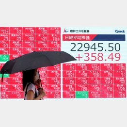 不景気なのに株高は続く（Ｃ）日刊ゲンダイ