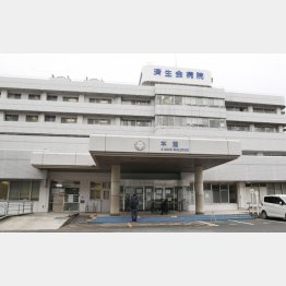 国内初の院内感染が発生した済生会有田病院（Ｃ）共同通信社