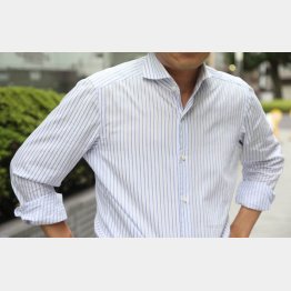 カッターウエーカラーシャツ（Ｃ）日刊ゲンダイ