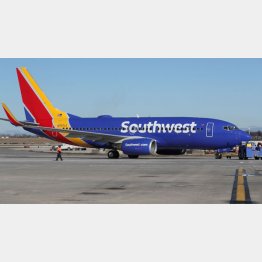 サウスウエスト航空機の資料写真（Ｃ）ロイター