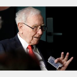 “投資の神様”ウォーレン・バフェット氏（Ｃ）ロイター