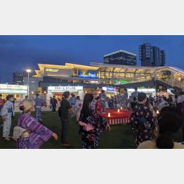 「Takanawa Gateway Fest」の様子（提供写真）