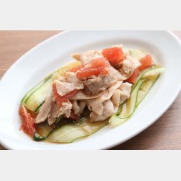 合う酒＝スパークリングワイン（Ｃ）日刊ゲンダイ