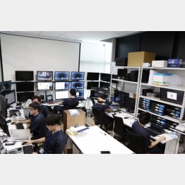 必死の復旧作業が続いた（提供写真）