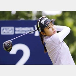 アマ時代に海外メジャーにも出場して経験豊富な安田祐香（Ｃ）共同通信社