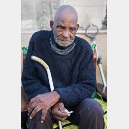 南アフリカのフレディ・ブロムさん（ツイッターから）