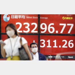 大幅続伸、半年ぶりの高値の日経平均株価（Ｃ）共同通信社