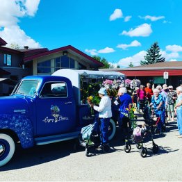 映画のワンシーンのよう！（ジョリンさんのフェイスブックから）