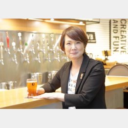 スプリングバレーブルワリー（キリングループ）の島村宏子社長（Ｃ）日刊ゲンダイ