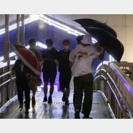 9号は九州に最接近（長崎市、2日）／（Ｃ）共同通信社