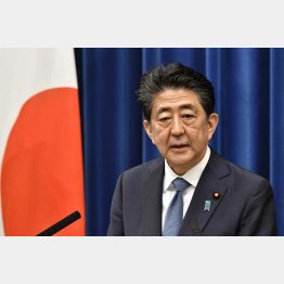 記者会見で辞意を表明した安倍晋三首相だが…（Ｃ）JMPA