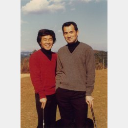 長嶋茂雄・読売ジャイアンツ終身名誉監督とのツーショット（提供写真）