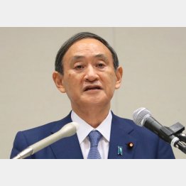 次期首相が濃厚になった菅官房長官（Ｃ）日刊ゲンダイ