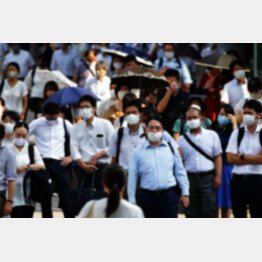 マスクは欠かせない（Ｃ）日刊ゲンダイ