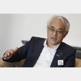 明治安田生命の根岸秋男社長（Ｃ）日刊ゲンダイ