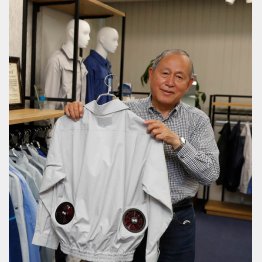 株式会社空調服の市ヶ谷弘司会長（Ｃ）日刊ゲンダイ