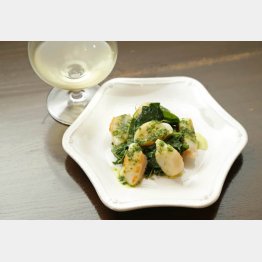 合う酒＝しっかりめの白ワイン（Ｃ）日刊ゲンダイ